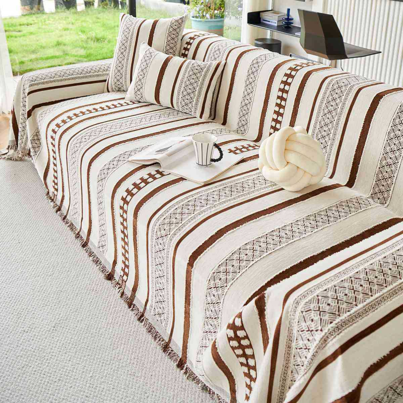 Kanapéhuzat-törölköző 2025 Új, all-inclusive univerzális, egyrészes huzatkendő kanapéhuzat őszi és téli csúszásgátló kanapépárna