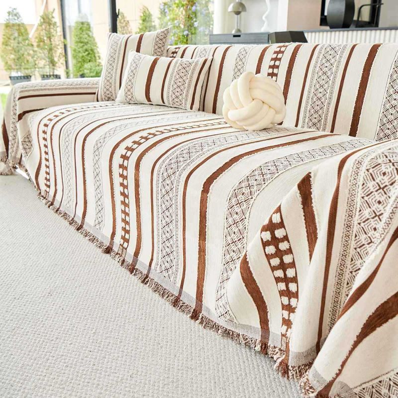 Kanapéhuzat-törölköző 2025 Új, all-inclusive univerzális, egyrészes huzatkendő kanapéhuzat őszi és téli csúszásgátló kanapépárna