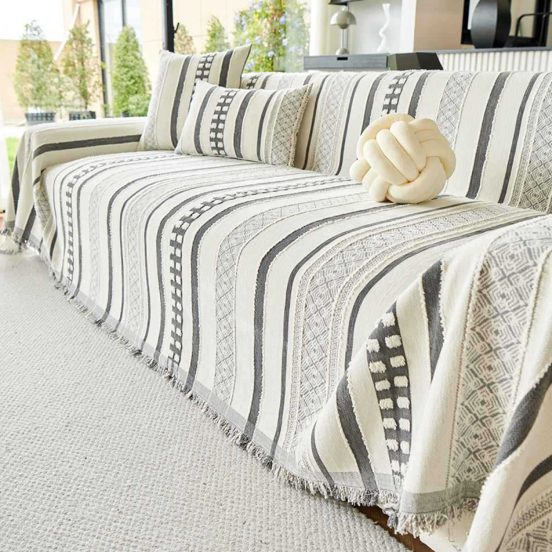 Kanapéhuzat-törölköző 2025 Új, all-inclusive univerzális, egyrészes huzatkendő kanapéhuzat őszi és téli csúszásgátló kanapépárna