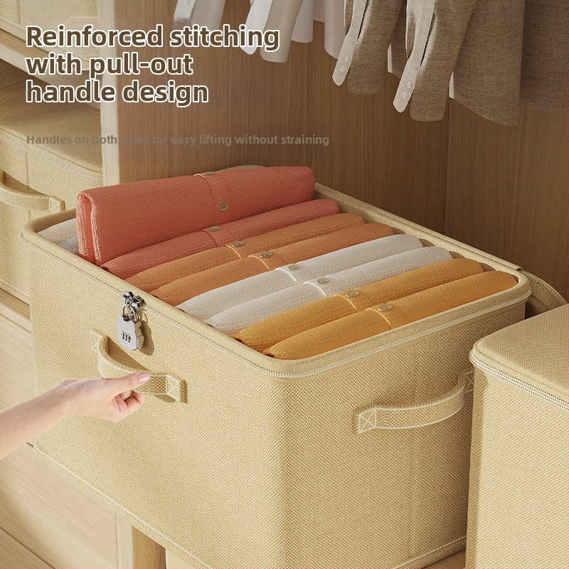 Заключваща се кутия за съхранение, кошница за домакински дрехи, гардероб, многослоен организиращ артефакт, юрган, панталони, кутия за съхранение на парола