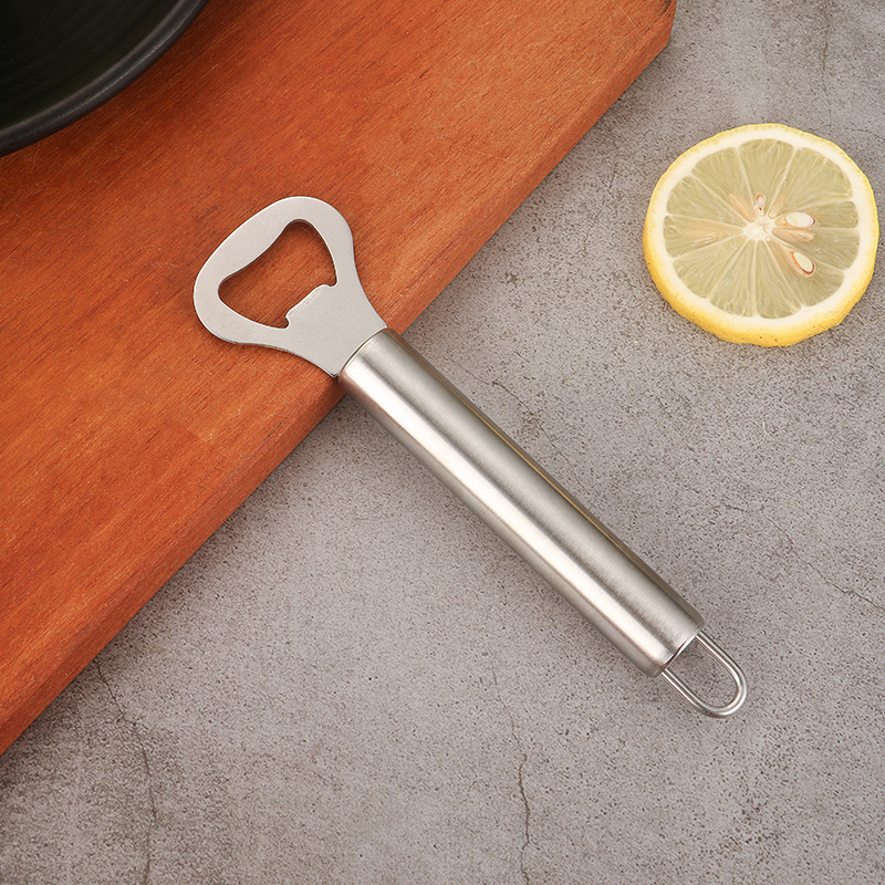 Gyári nagykereskedelmi rozsdamentes acél palacknyitó multifunkcionális konzervdobozok italos sörös konzervnyitó konyhai kütyük