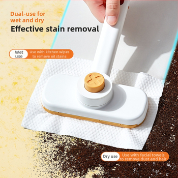 Mop mini mic, spălare fără mâini, prosop de față, mop leneș, clemă automată multi-cinetică pentru curățarea peretelui desktop, artefact