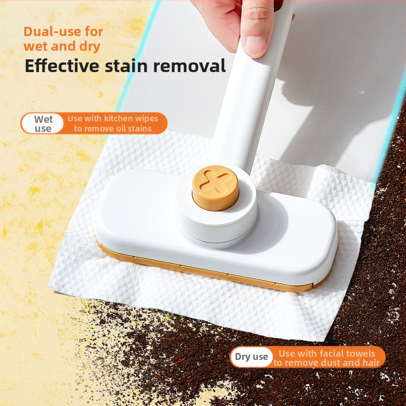 Мини малък моп за измиване на лице без ръце, кърпа за почистване на лице, мързелив моп, автоматична скоба, мултикинетичен настолен почистващ артефакт за стени