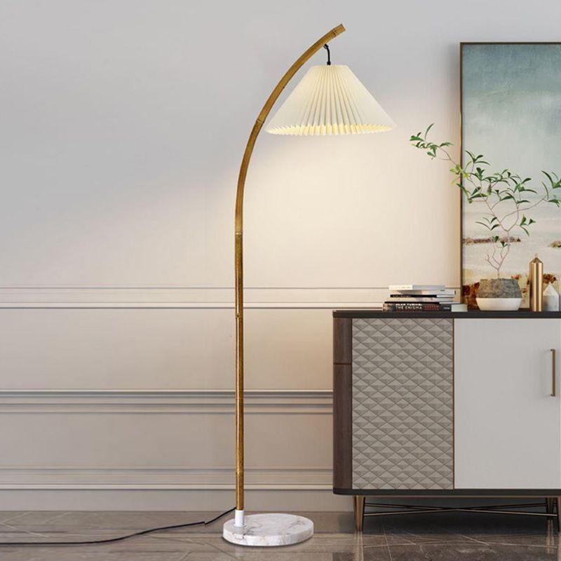 U7i vaikne tuulepõrandalamp elutoale, retro zen-tüüpi kodune kabinet, teekaunistus, magamistuba, antiikne toakaunistus, vertikaalne lugemine