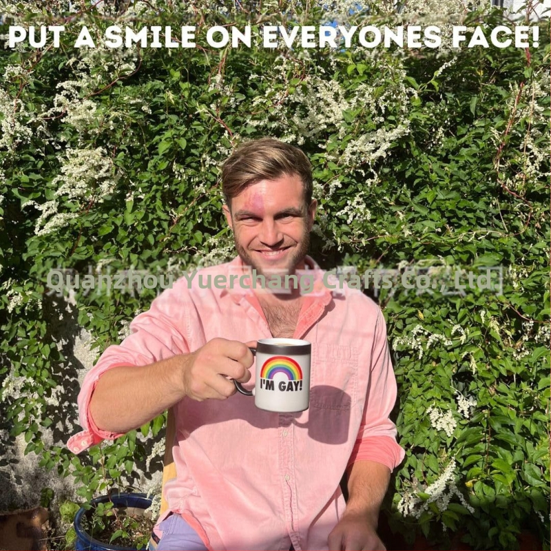 Керамична чаша за смяна на цвят, керамична чаша за кафе, чаша за вода, трансгранична гореща разпродажба, керамична чаша за чай, чаша за мляко за студенти