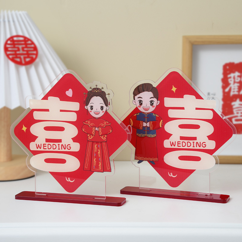 Kihlatud akrüülist lauapulmakaunistused pulmakaunistused elutoa magamistoa pulmatarbed