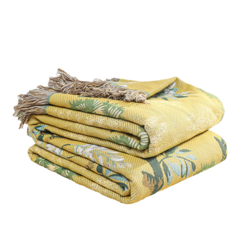 Marlės grynos medvilnės kutais rankšluostis, vasarinė, vėsi antklodė, oro kondicionierius, viengulė, dviguba užvalkalas, aukštos kokybės sofos rankšluostis