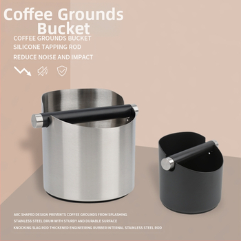 Kohvipaksu ämber, koputuskast, kohviku baari libisemisvastane koputuskast, ärikohvimasinate hoiustamine, kohvipaksu kast, ämber