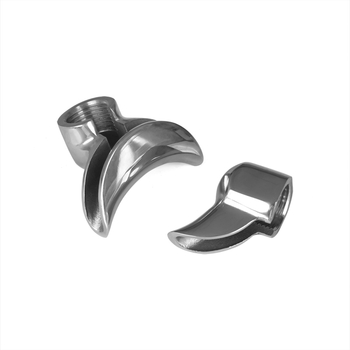 „Aibo E61 Hot Mom Rocket“ platininės rankenos padalintas antgalis iš nerūdijančio plieno nuotėkio antgalis vienas antgalis dvigubas antgalis