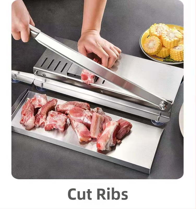 Ръчна гилотина за рязане на говеждо и овче месо, рязане на говеждо месо, гилотина за рязане на кости, кухненска гилотина за рязане