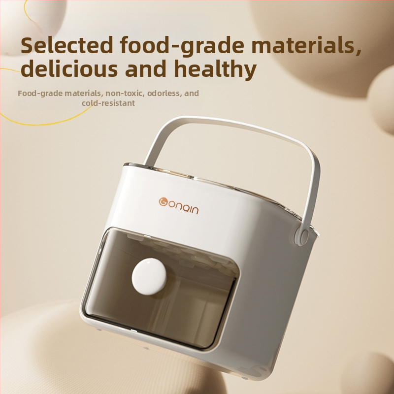 Prenosný výrobník ľadu na kocky ľadu, silikónová forma na kocky ľadu, lis na kocky ľadu, fólia na kocky ľadu, jednoduché vyberanie z formy, veľkoobchod