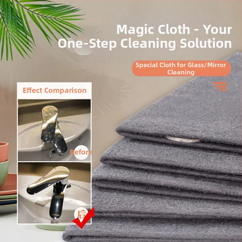 Multifunktsionaalne maagiline lapiga pühkige klaasi õmblusteta spetsiaalse lapiga majapidamispuhastusvahend, jätmata veeplekke paksemaks