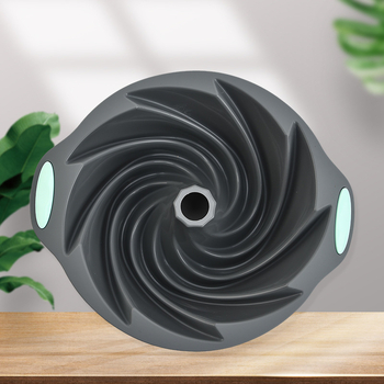 Mufă de tort din silicon șifon în două culori, direct din fabrică, mufă pentru gogoși și biscuiți, mufă mare pentru tort din silicon șifon