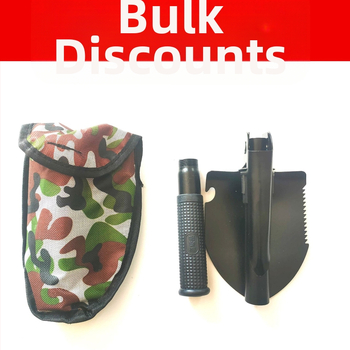 Kuum müük välivarustuse labidas, kokkupandav labidas, väike kompassiga, kokkupandav matkalabidas, kaasaskantav kokkupandav kalapüügilabidas