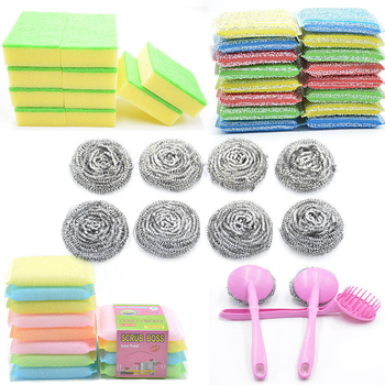 Tehase otsemüügist pärit luksuskomplekt köögipuhastuseks, 19-osaline Value Combo käsn, terasvillast pallpuhastuskuningas koduseks kasutamiseks