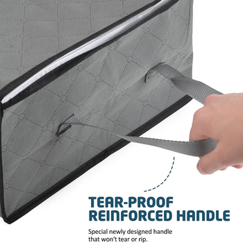 Geantă de depozitare pentru haine de 35L, 6 piese, organizator de haine pentru pătură și depozitare, recipient pentru garderobă, cutie de depozitare sub pat, pliabilă