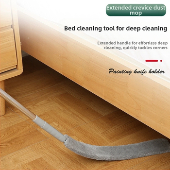 Buitinė prailginta ištraukiama lova, valymo artefaktų dulkių valymo šluostė, valymo įrankiai, tarpų dulkių šepetys