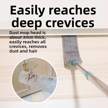 Buitinė prailginta ištraukiama lova, valymo artefaktų dulkių valymo šluostė, valymo įrankiai, tarpų dulkių šepetys