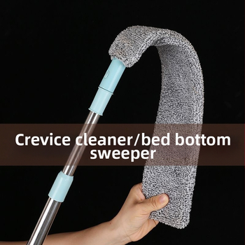Buitinė prailginta ištraukiama lova, valymo artefaktų dulkių valymo šluostė, valymo įrankiai, tarpų dulkių šepetys