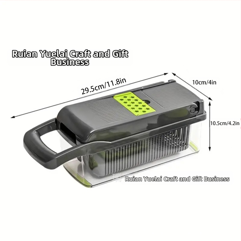 Трансгранична домакинска кухненска многофункционална резачка за зеленчуци, преносима, лесна за почистване ренде за рязане на кубчета