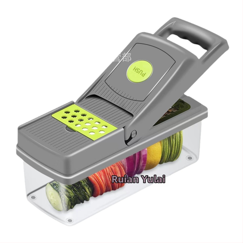 Трансгранична домакинска кухненска многофункционална резачка за зеленчуци, преносима, лесна за почистване ренде за рязане на кубчета