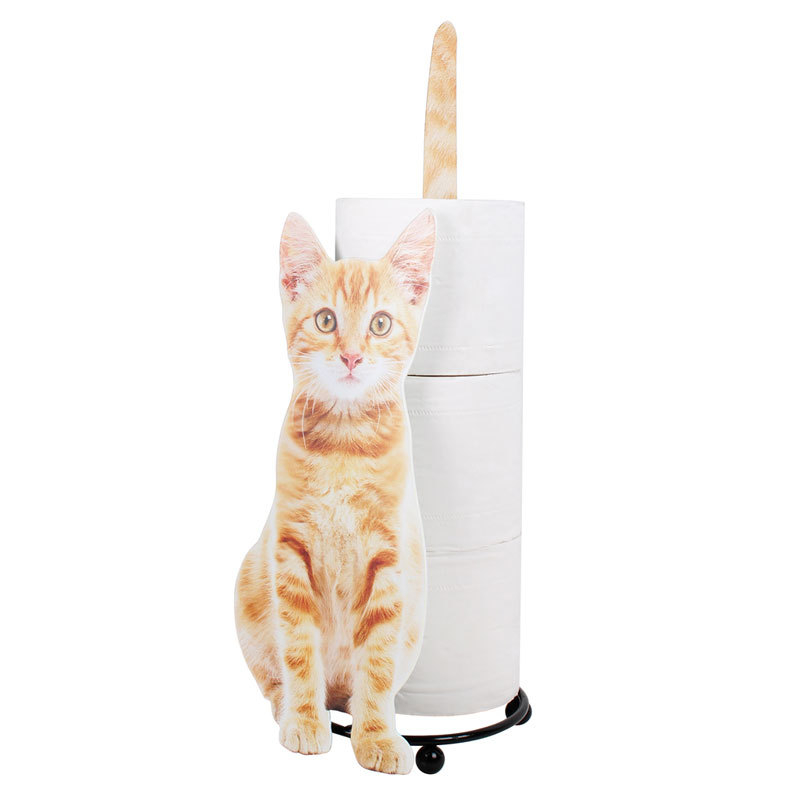 Kassipoegade rullpaberi kaunistused, kodune salvrätikuhoidja, vannitoa paberrätikuhoidja, rauast käsitöö, ornamendistiilis hoiuriiul