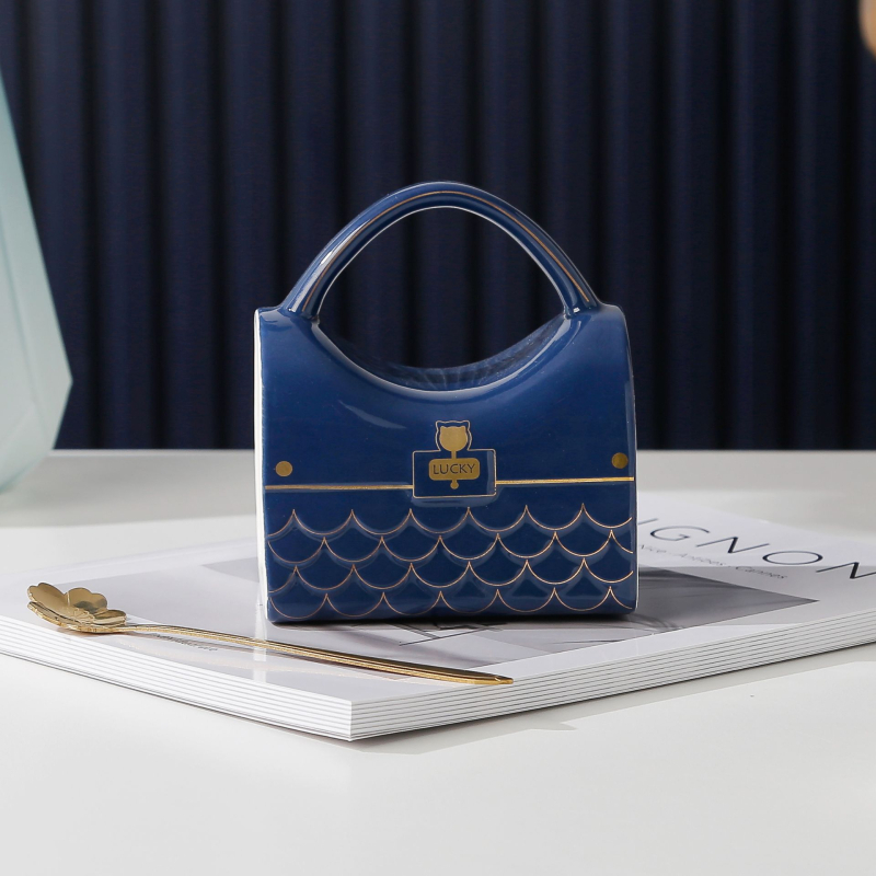 Krepšelio stiliaus puodelis Biuro namams Kavos puodelis Popietės arbatos puodelis Europietiško stiliaus Prabangus Išskirtinis britiškas stilius