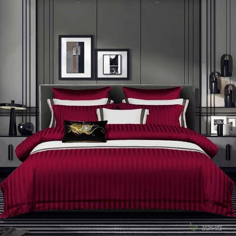 Cb # Viešbučio grynos spalvos lovos paklodės, keturių dalių antklodės užvalkalų komplektas, balta medvilnė, nakvynė ir pusryčiai, 1,5 m, 1,8 m, 2 m metrų patalynė