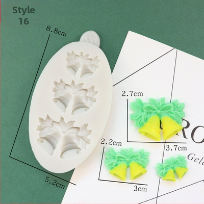 Karácsonyi flip cukor csokoládé szilikon forma hóház fenyőtoboz hópehely mézeskalács ember karácsonyfa jávorszarvas torta dekoráció