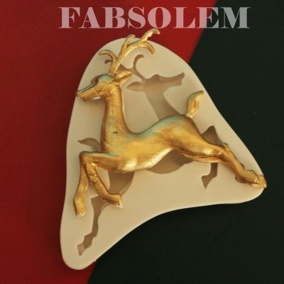 Karácsonyi flip cukor csokoládé szilikon forma hóház fenyőtoboz hópehely mézeskalács ember karácsonyfa jávorszarvas torta dekoráció