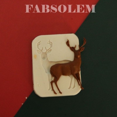 Karácsonyi flip cukor csokoládé szilikon forma hóház fenyőtoboz hópehely mézeskalács ember karácsonyfa jávorszarvas torta dekoráció