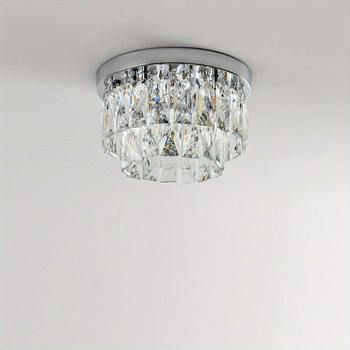 Moodne kuum müük lihtne sisseehitatud laelamp ümmargune loominguline kristallkoridori magamistoa köögi sissepääsu Zhongshani lambid