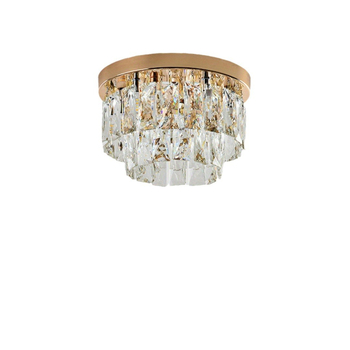 Moodne kuum müük lihtne sisseehitatud laelamp ümmargune loominguline kristallkoridori magamistoa köögi sissepääsu Zhongshani lambid