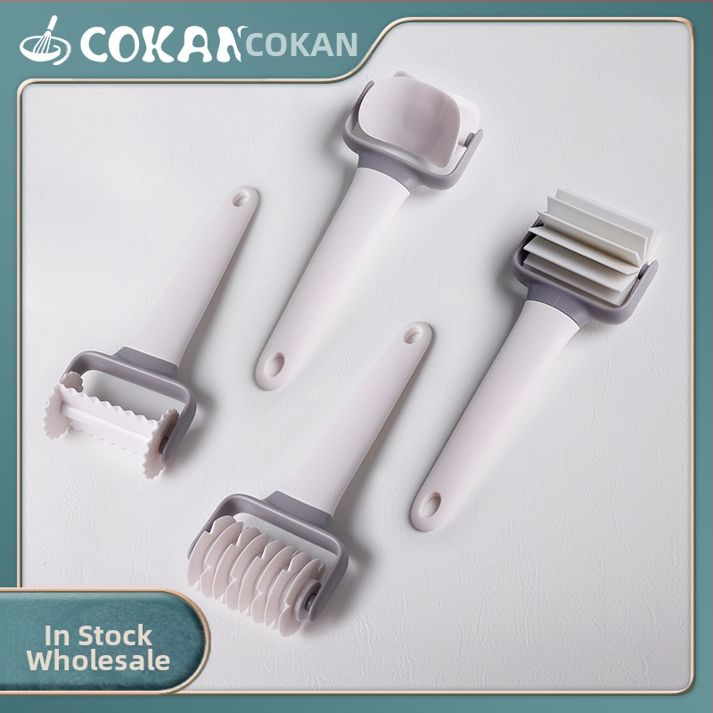 Taškinis picos volelių rinkinys, raštas, plastikinis tinklelio peilis, virtuvės daugiafunkcis volelių peilis, kūrybinė duonos ir makaronų viryklė