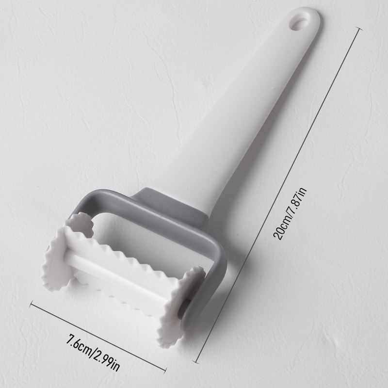 Taškinis picos volelių rinkinys, raštas, plastikinis tinklelio peilis, virtuvės daugiafunkcis volelių peilis, kūrybinė duonos ir makaronų viryklė