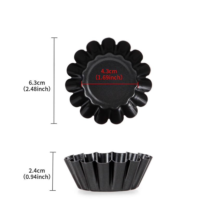 Study Chef piiriülesed krüsanteemimunakoogivormid, koogivorm, munakoogi pudinguvorm, koogivorm