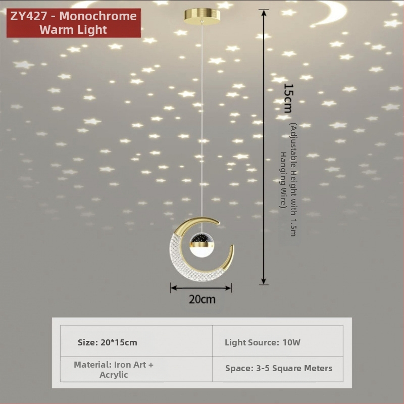 Ööküllühtri tõstmine Interneti tähistaja elutuba söögituba väike lühter 2023 uus magamistoa öölambi lühter