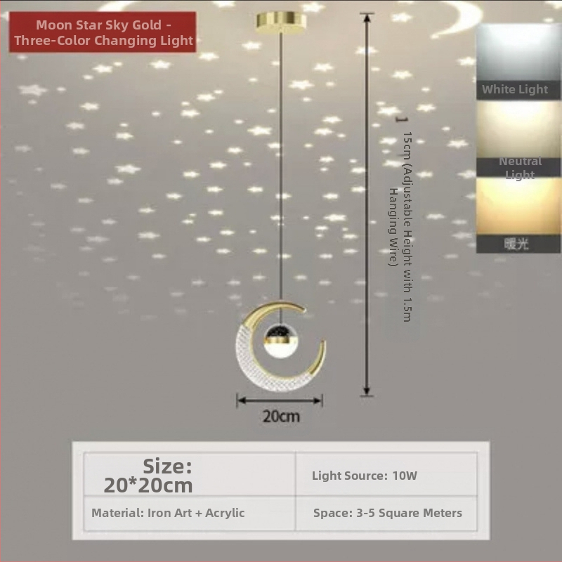 Ööküllühtri tõstmine Interneti tähistaja elutuba söögituba väike lühter 2023 uus magamistoa öölambi lühter