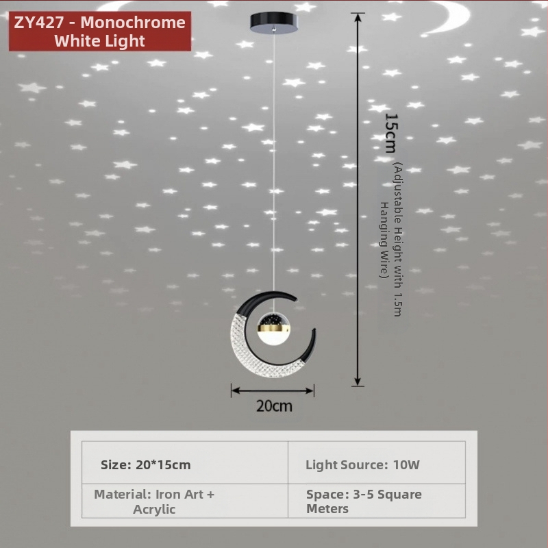 Ööküllühtri tõstmine Interneti tähistaja elutuba söögituba väike lühter 2023 uus magamistoa öölambi lühter
