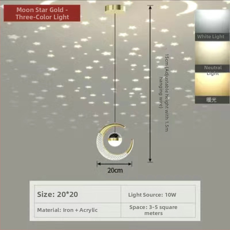 Ööküllühtri tõstmine Interneti tähistaja elutuba söögituba väike lühter 2023 uus magamistoa öölambi lühter