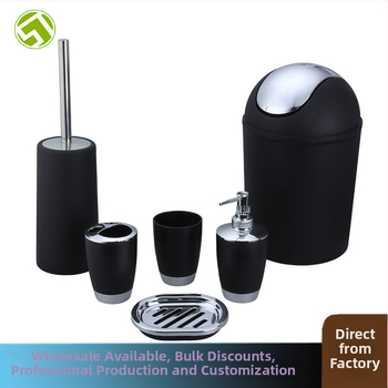 ⇖ Αξεσουάρ Μπάνιου Σετ Μπάνιου Στοματικό Διάλυμα Κύπελλο Σετ Έξι Τεμαχίων Είδη Περιποίησης Βουρτσίσματος Μπάνιου