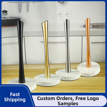 Sandėlyje yra marmurinis virtuvės vertikalus servetėlių laikiklis valgomojo stalo servetėlių laikiklis be perforatoriaus, nerūdijančio plieno ritininio popieriaus laikiklis