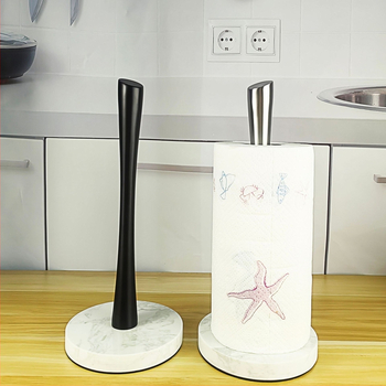 Sandėlyje yra marmurinis virtuvės vertikalus servetėlių laikiklis valgomojo stalo servetėlių laikiklis be perforatoriaus, nerūdijančio plieno ritininio popieriaus laikiklis