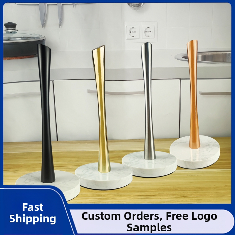 Sandėlyje yra marmurinis virtuvės vertikalus servetėlių laikiklis valgomojo stalo servetėlių laikiklis be perforatoriaus, nerūdijančio plieno ritininio popieriaus laikiklis