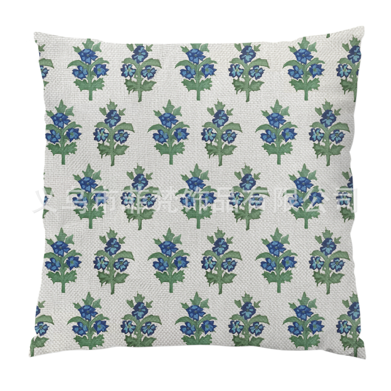 Луксозна лятна възглавница Ins Nordic Light с нов принт, калъф за облегалка за глава, кола, диван, възглавница за кръста, офис дрямка