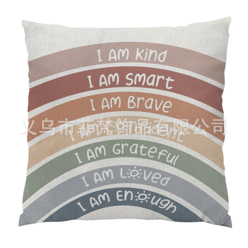 Луксозна лятна възглавница Ins Nordic Light с нов принт, калъф за облегалка за глава, кола, диван, възглавница за кръста, офис дрямка