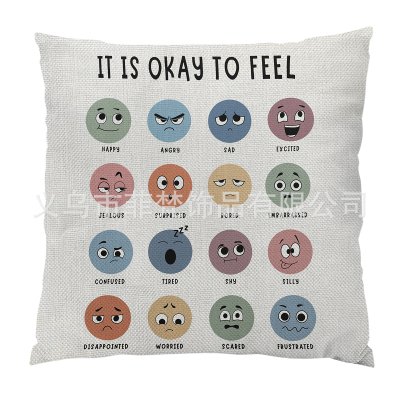 Луксозна лятна възглавница Ins Nordic Light с нов принт, калъф за облегалка за глава, кола, диван, възглавница за кръста, офис дрямка