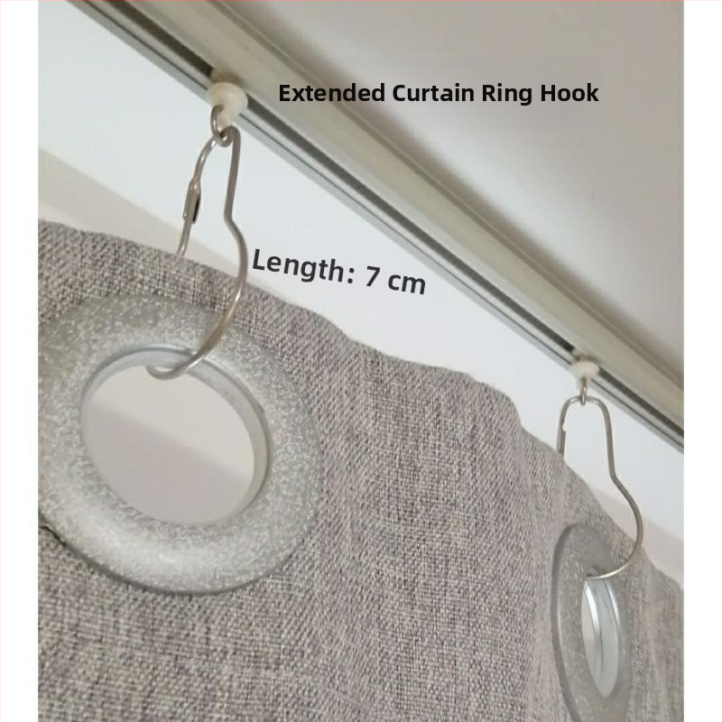 Prailginimo kabliukas Užuolaida trumpas romėniško strypo žiedas Užuolaida Užuolaida Užuolaidos susitraukimas Augimas Prailginimas Norite pailginimo kabliukas nepakankamai ilgas