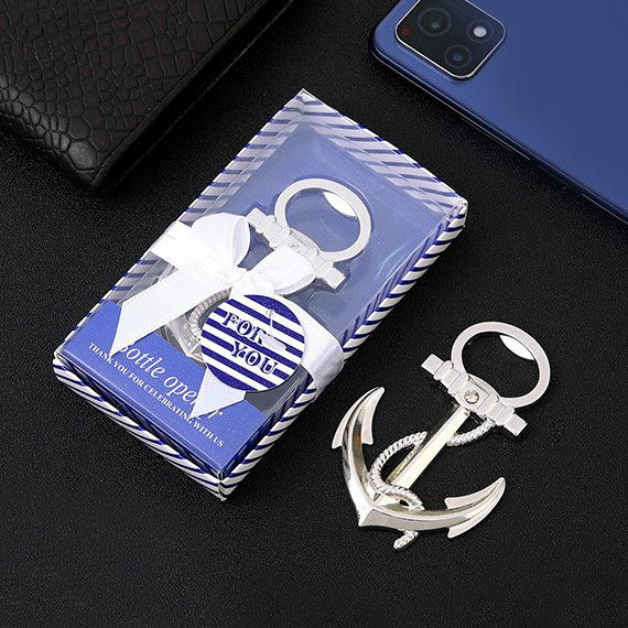 Határokon átnyúló Amazon Népszerű Anchor Üvegnyitó Cinkötvözet Sörös Üvegnyitó Esküvői Ünnepi Parti Kis Ajándékok