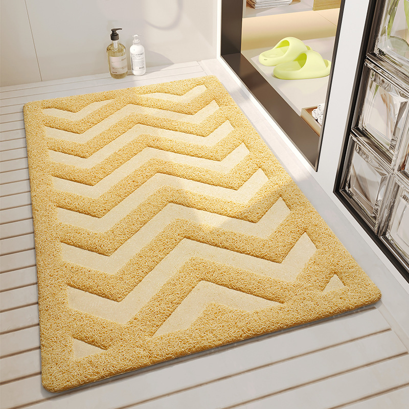 Piiriülene Amazoni libisemiskindel vannitoamatt, duširuumi vannitoa jalamatt, traatrõngas, tualettruum, veekindel põrandamatt